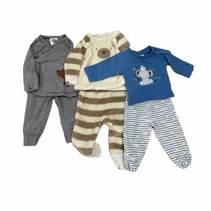 3 Outfits Set Baby Boy Bundle